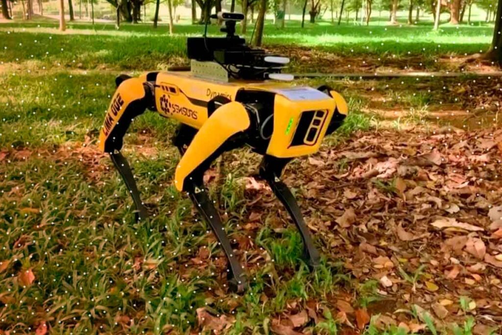 ¿Black Mirror?: Singapur utiliza perros robot para reforzar el distanciamiento social