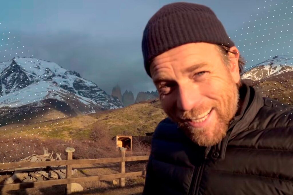 ¡Ewan McGregor tiene un pariente chileno y bebió terremoto en fonda!