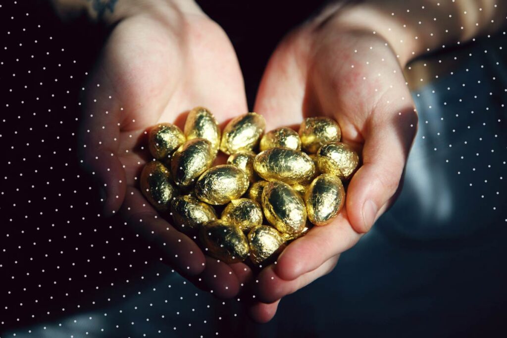 Pascua 2022: ¿Por qué se esconden huevitos de chocolate?